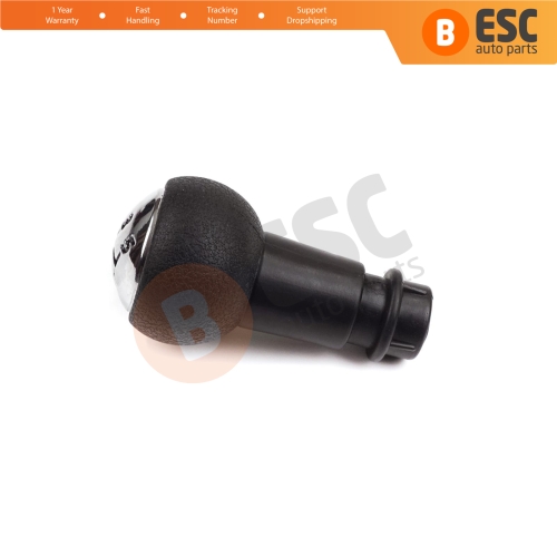 5 Speed Gear Shift Stick Knob Black Chrome For Peugeot 106 107 206 207 208 301 306 307 308 406 508 605 807 Citroen C1 C2 C3 C4 C8 2403CN