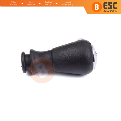 5 Speed Gear Shift Stick Knob Black Chrome For Peugeot 106 206 206+ 306 406 605 2403AP