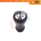5 Speed Gear Shift Stick Knob Black Chrome For Peugeot 106 206 206+ 306 406 605 2403AP