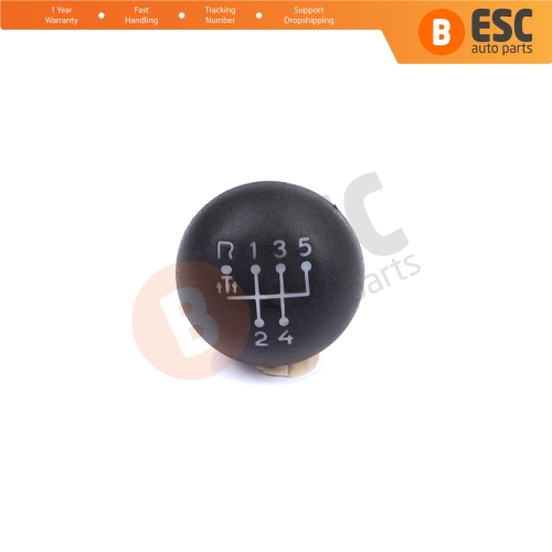 5 Speed Gear Shift Stick Knob Black For Renault 11 1981-2001 9 L42 1981-2001  7702254889