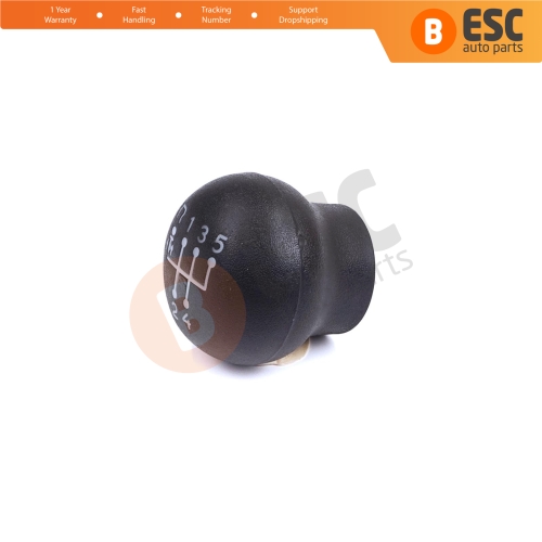 5 Speed Gear Shift Stick Knob Black For Renault 11 1981-2001 9 L42 1981-2001  7702254889