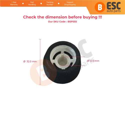 5 Speed Gear Shift Stick Knob Black For Renault Clio MK2 Megane Kangoo Twingo MK1 Logan 8200208090