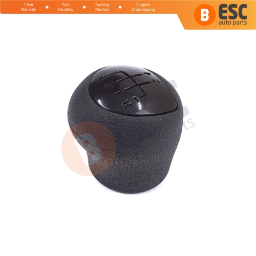 5 Speed Gear Shift Stick Knob Black For Renault Clio MK2 Megane Kangoo Twingo MK1 Logan 8200208090