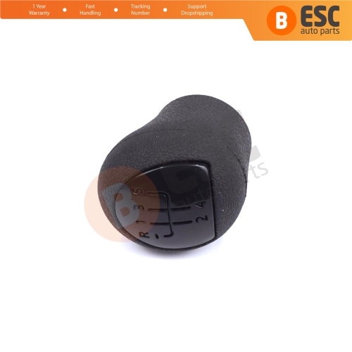 5 Speed Gear Shift Stick Knob Black For Renault Clio MK2 Megane Kangoo Twingo MK1 Logan 8200208090