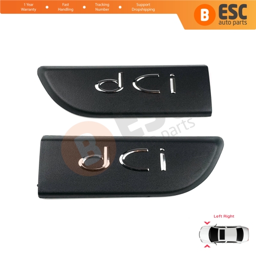 2 Pieces DCI Badge Emblem 8200717150 Left Right For Renault Megane MK2 Scenic MK2