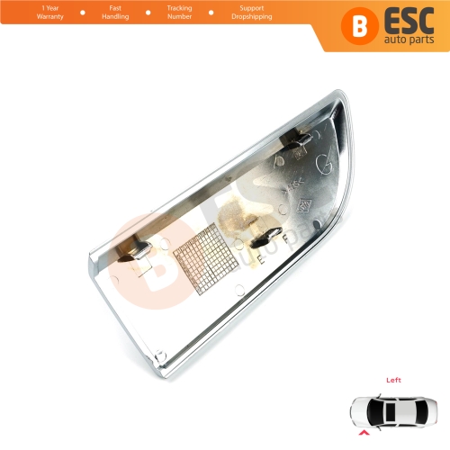 Chrome DCI Badge Monogram Emblem Left Door Moulding Badge For Renault Megane MK2 Scenic MK2 8200717150