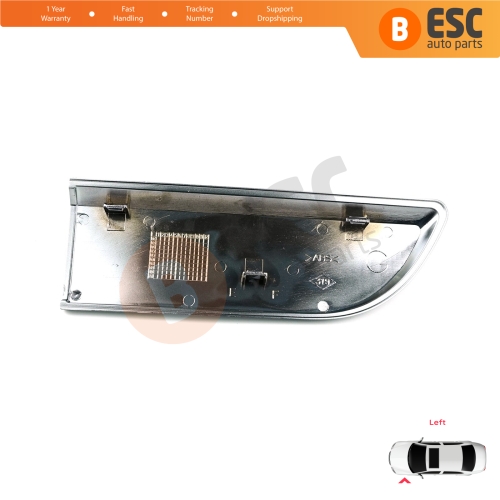 Chrome DCI Badge Monogram Emblem Left Door Moulding Badge For Renault Megane MK2 Scenic MK2 8200717150