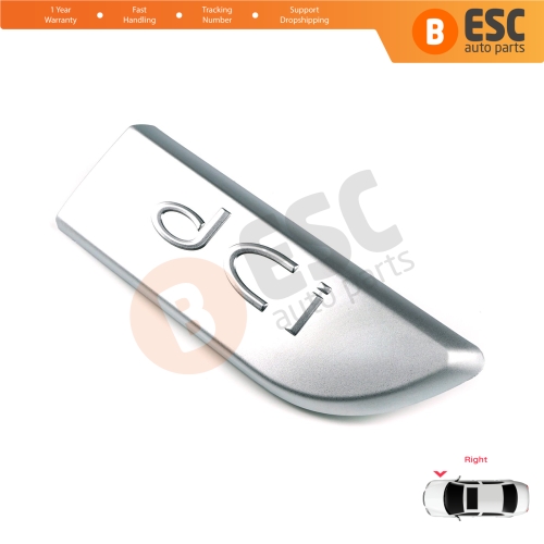 Chrome DCI Badge Emblem Right For Renault Megane MK2 Scenic MK2 8200717150 
