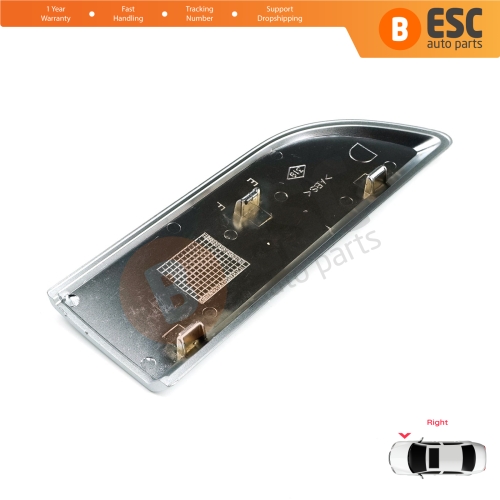 Chrome DCI Badge Emblem Right For Renault Megane MK2 Scenic MK2 8200717150 