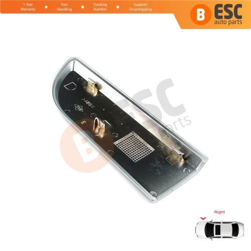 Chrome DCI Badge Emblem Right For Renault Megane MK2 Scenic MK2 8200717150 