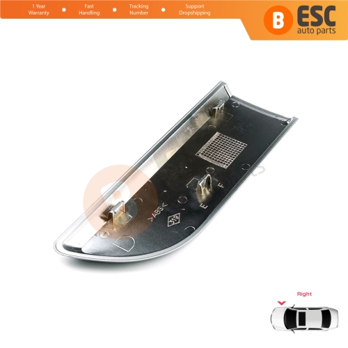 Chrome DCI Badge Emblem Right For Renault Megane MK2 Scenic MK2 8200717150 