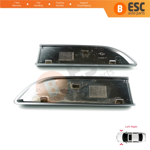 Chrome DCI Badge Monogram Emblem Left and Right Door Moulding Badge For Renault Megane MK2 Scenic MK2 8200717150