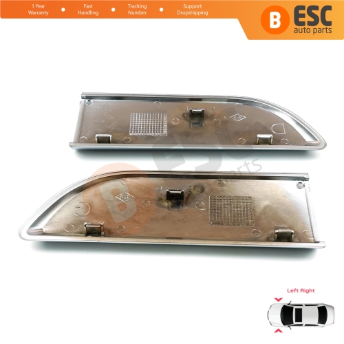 2 Pieces Chrome 1.6 16V Badge Emblem 8200209130 Left and Right For Renault Megane MK2 Scenic MK2