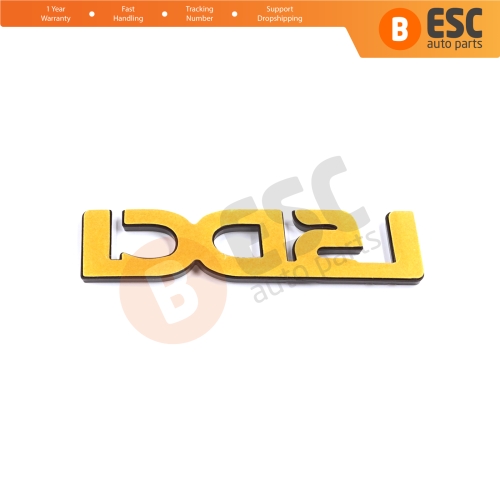 Rear Trunk 1.5 DCI Logo Badge Monogram Emblem Chrome Color for Renault Dacia Sandero Logan MK1 848900044R
