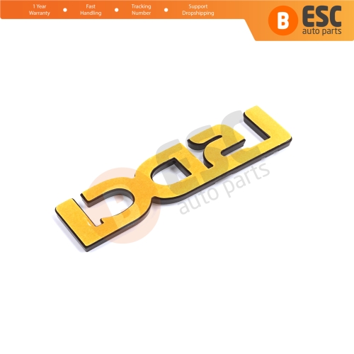 Rear Trunk 1.5 DCI Logo Badge Monogram Emblem Chrome Color for Renault Dacia Sandero Logan MK1 848900044R