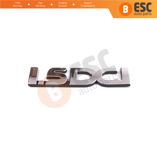 Rear Trunk 1.5 DCI Logo Badge Monogram Emblem Chrome Color for Renault Dacia Sandero Logan MK1 848900044R