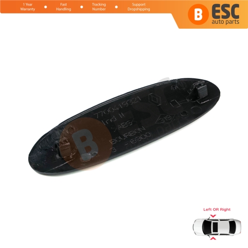 Black dCi Logo Badge Monogram Emblem for Renault Clio MK2 BB CB SB Kangoo MK1 KC0 FC0 1997-2009 8200083505