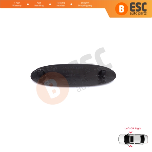 Black 1.4 Logo Badge Monogram Emblem for Renault Clio MK2 II BB CB Kangoo MK1 FC KC 7700422223