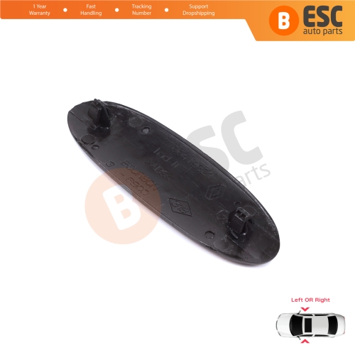 Black 1.4 Logo Badge Monogram Emblem for Renault Clio MK2 II BB CB Kangoo MK1 FC KC 7700422223