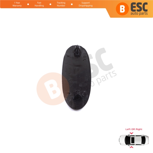 Black 1.4 Logo Badge Monogram Emblem for Renault Clio MK2 II BB CB Kangoo MK1 FC KC 7700422223