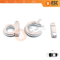 Rear Boot dCi Logo Badge Monogram for Renault Megane 3 Clio 3 4 Captur 1 Scenic 3 Fluence Koleos Twingo Lodgy 848907254R
