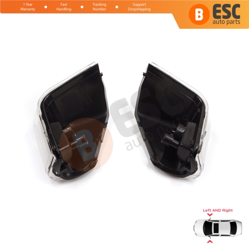 Side Mirror Indicator Right and Left Lens for VW Crafter MK1 Mercedes Sprinter 906 2E0953049A 2E0953050A 