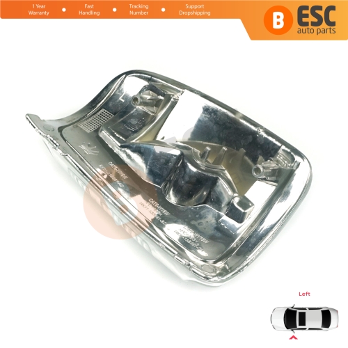 Left Side Door Wing Mirror White Clear Indicator Lamp Lens for Ford Transit MK8 T18 V363 2013-On 1847387 