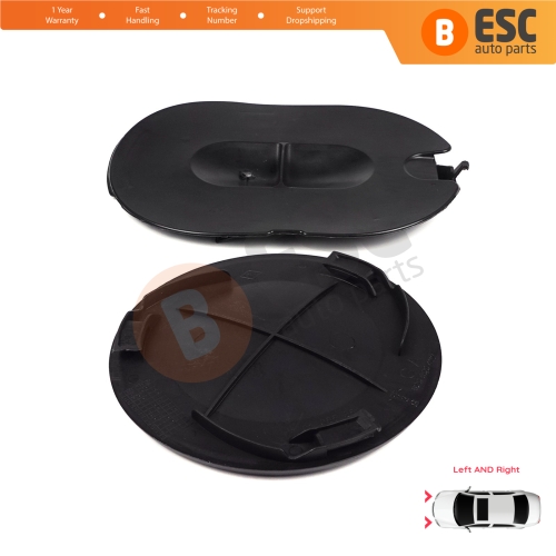 Headlight Splash Guard Flap Cover Right Left 7701055352 7701055351 for Renault Megane MK2