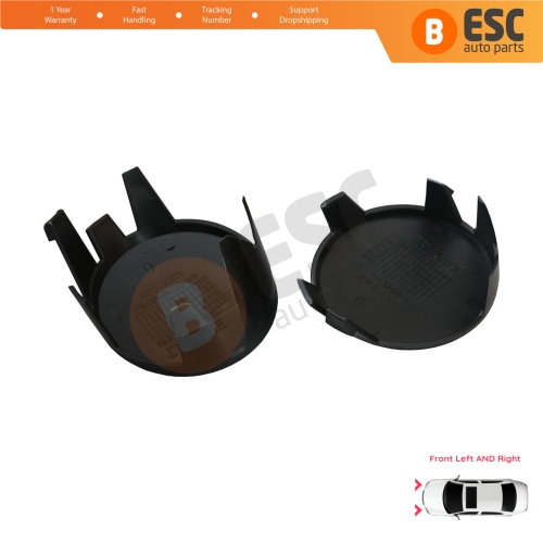 Front Bumper Fog Lamp Plug Light Hole Cover Cap Left and Right For Renault Clio MK2 II BB CB Symbol Thalia MK1 I LB 1998-2016 7701209099