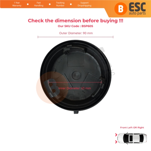 Headlight Low Beam Bulb Dust SMALL Cap Cover for Renault Megane Scenic MK1 2 Opel Vauxhall Corsa Combo C Meriva A Citroen C5 7701047182