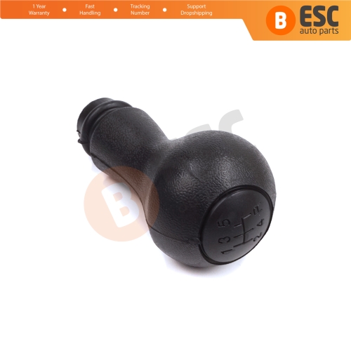 5 Speed Gear Shift Stick Knob Black For Fiat Doblo MK1 119 223 2000-2010 735330197
