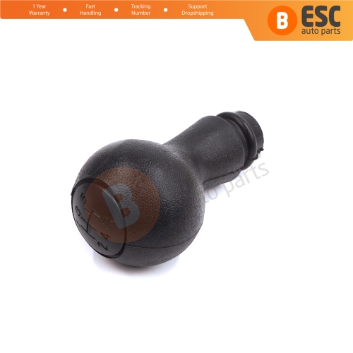 5 Speed Gear Shift Stick Knob Black For Fiat Doblo MK1 119 223 2000-2010 735330197