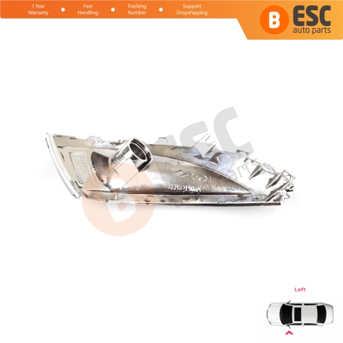 Side Mirror Indicator Blinker Left Lens for Renault Clio MK4 Captur MK1 Zoe Nissan Micra MK5 261659450R