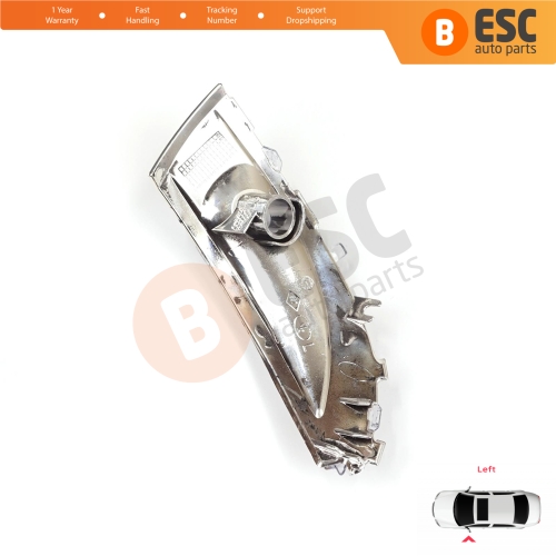 Side Mirror Indicator Blinker Left Lens for Renault Clio MK4 Captur MK1 Zoe Nissan Micra MK5 261659450R