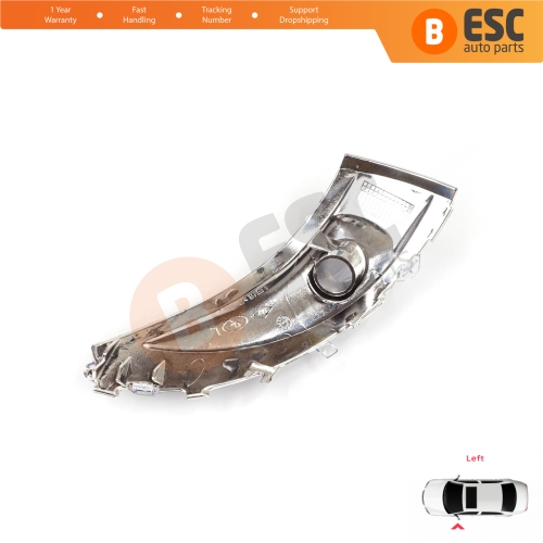 Side Mirror Indicator Blinker Left Lens for Renault Clio MK4 Captur MK1 Zoe Nissan Micra MK5 261659450R