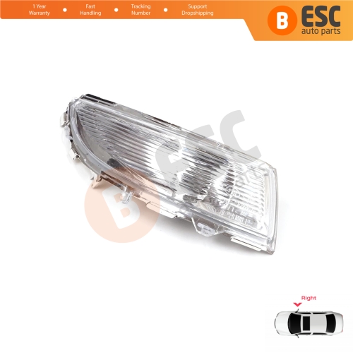Side Mirror Indicator Blinker Right Lens for Renault Clio MK4 Captur MK1 Zoe Nissan Micra MK5 261604623R 