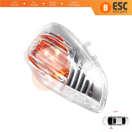 Side Mirror Indicator Left Lens for Renault Master MK3 Opel Vauxhall Movano B Nissan NV400 7485120621
