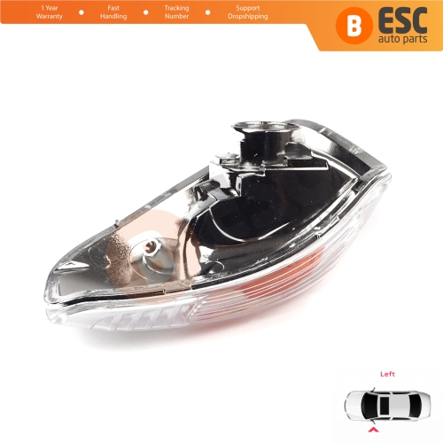 Side Mirror Indicator Left Lens for Renault Master MK3 Opel Vauxhall Movano B Nissan NV400 7485120621