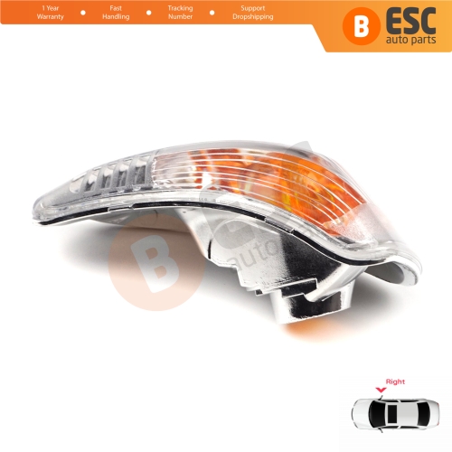 Side Mirror Indicator Right Lens for Renault Master MK3 Opel Vauxhall Movano B Nissan NV400 7485120620