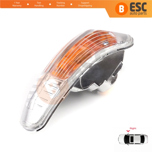 Side Mirror Indicator Right Lens for Renault Master MK3 Opel Vauxhall Movano B Nissan NV400 7485120620