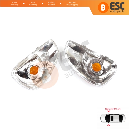 Side Mirror Indicator Right Left Lens Orange Color for Renault Master MK3 Opel Vauxhall Movano B Nissan NV400 7485120621 7485120620
