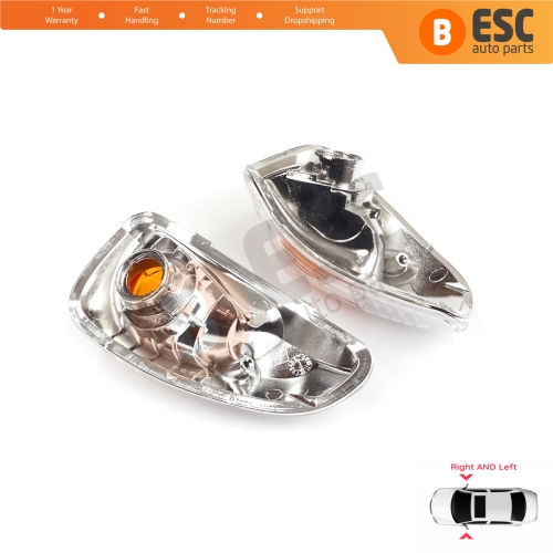 Side Mirror Indicator Right Left Lens Orange Color for Renault Master MK3 Opel Vauxhall Movano B Nissan NV400 7485120621 7485120620