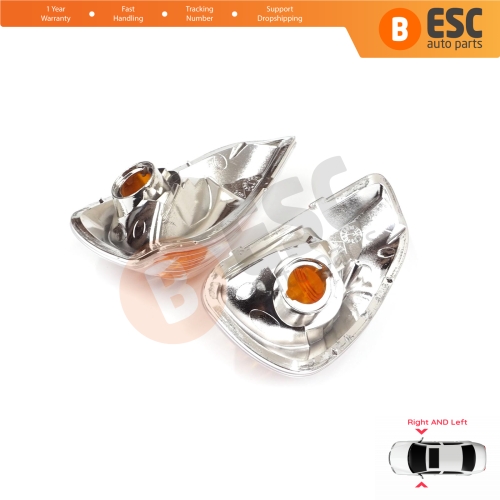 Side Mirror Indicator Right Left Lens Orange Color for Renault Master MK3 Opel Vauxhall Movano B Nissan NV400 7485120621 7485120620