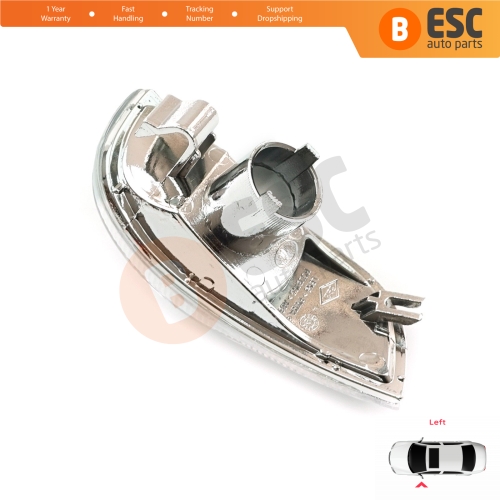 Side Mirror Indicator Left Lens for Renault Symbol MK3 Dacia Logan Sandero MK2 261653175R 