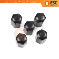 5 Pieces Wheel Bolt Screw Cover Nut Cap Black Plastic 32 mm for Opel Vauxhall Adam Astra G H Corsa C D E Meriva A B Signum Vectra C Zafira A 13160977