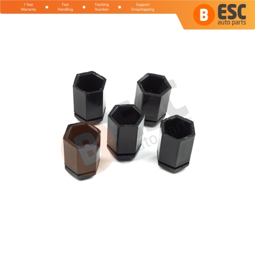 5 Pieces Wheel Bolt Screw Cover Nut Cap Black Plastic 32 mm for Opel Vauxhall Adam Astra G H Corsa C D E Meriva A B Signum Vectra C Zafira A 13160977