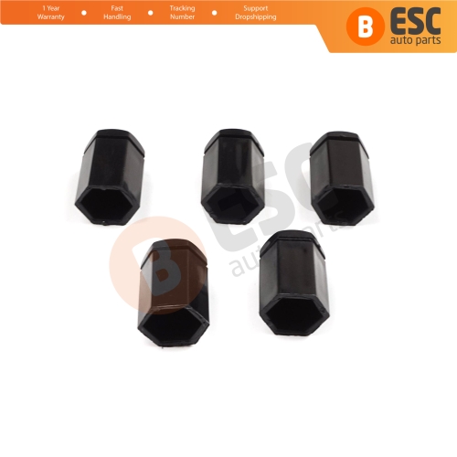 5 Pieces Wheel Bolt Screw Cover Nut Cap Black Plastic 32 mm for Opel Vauxhall Adam Astra G H Corsa C D E Meriva A B Signum Vectra C Zafira A 13160977