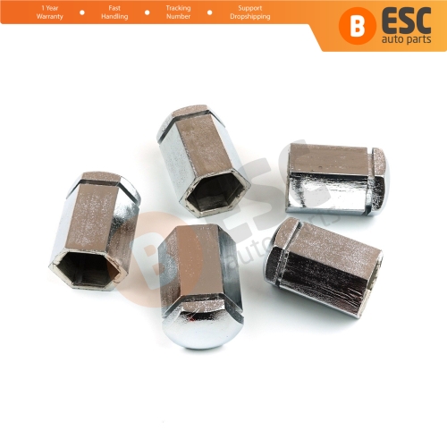 5 Pieces Wheel Bolt Screw Cover Nut Cap Chrome Color Plastic 32 mm for Opel Vauxhall Adam Astra G H Corsa C D E Meriva A B Signum Vectra C Zafira A 13160977