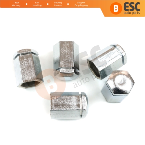 5 Pieces Wheel Bolt Screw Cover Nut Cap Chrome Color Plastic 32 mm for Opel Vauxhall Adam Astra G H Corsa C D E Meriva A B Signum Vectra C Zafira A 13160977