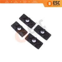 4 Pieces Front Fender Wing Plate Retaining Fixing Clips for Renault Clio Ypsilon MK2 Espace MK4 Thalia Scenic Megane MK1 7700412158 